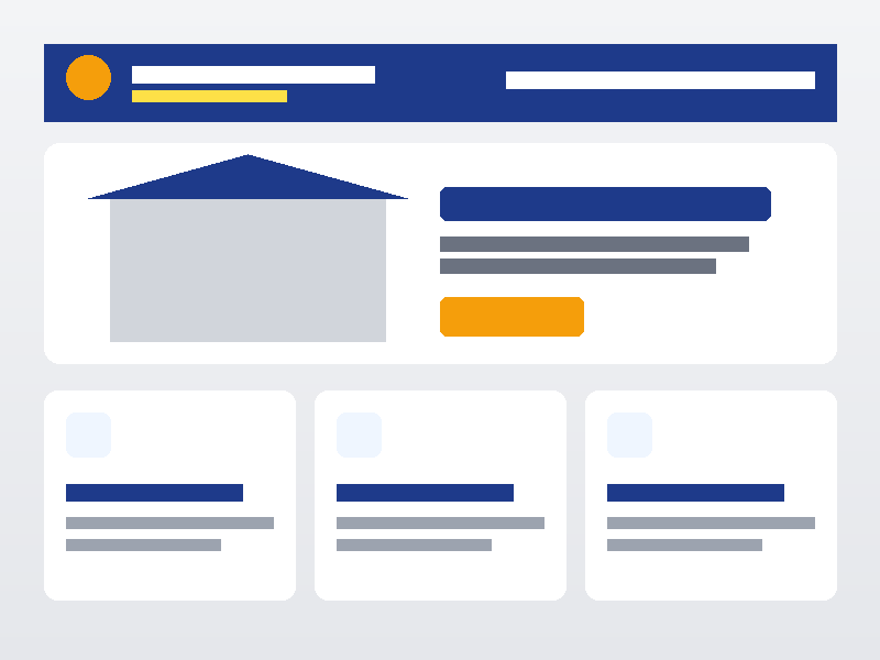 Mockup Website Sekolah SMA